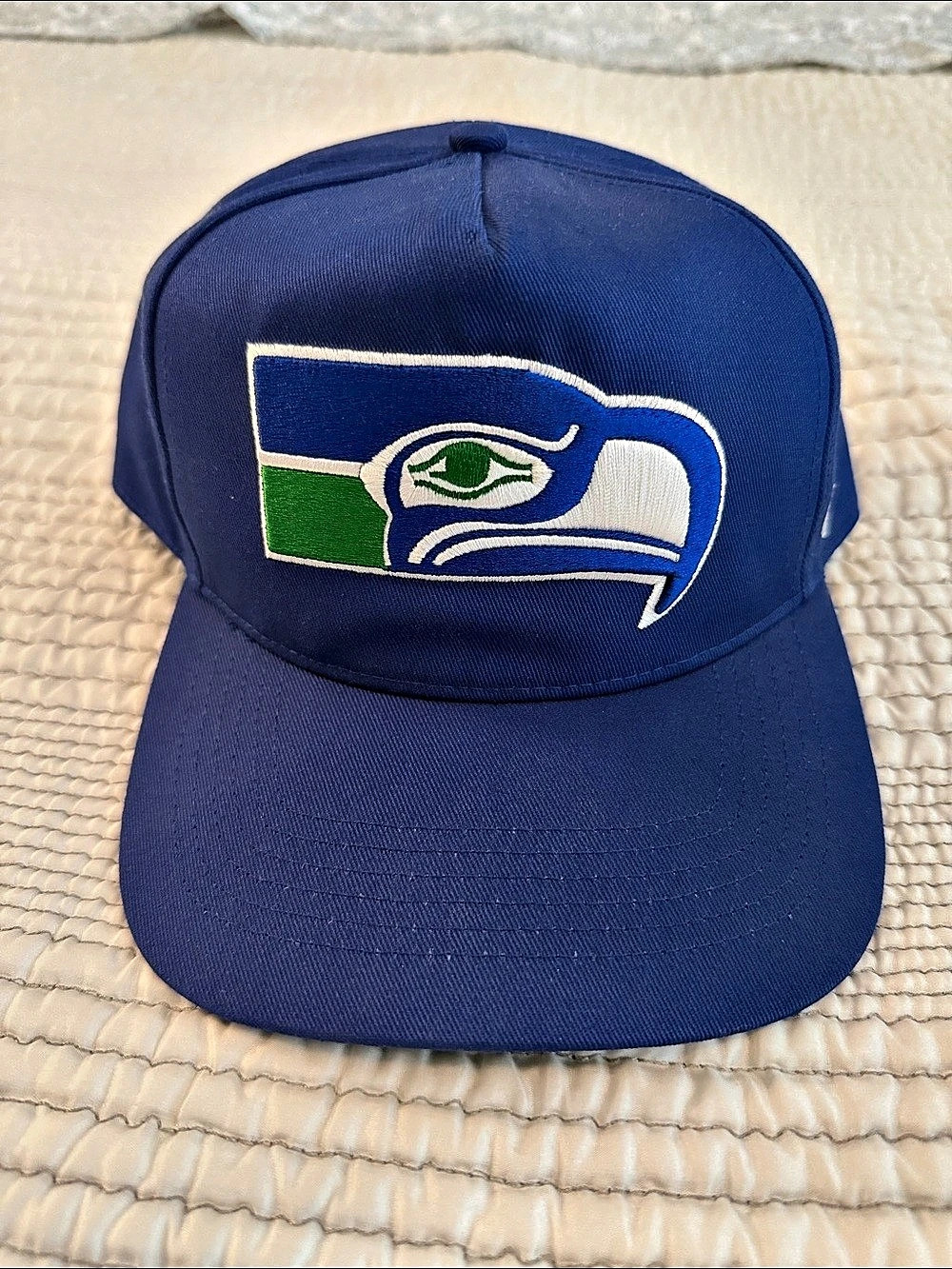 '47 Brand Seattle Seahawks NFL Vintage Throwback Snapback Hat Blue & Green